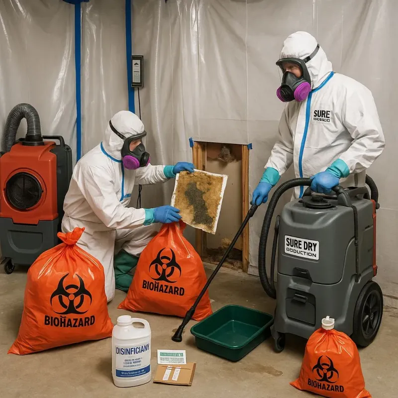 Contaminated Water Handling Protocols process in Shark River Hills, NJ