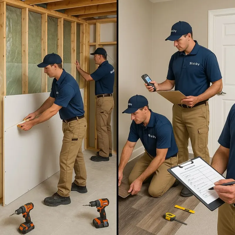 Repairs and Reconstruction process in Shark River Hills, NJ
